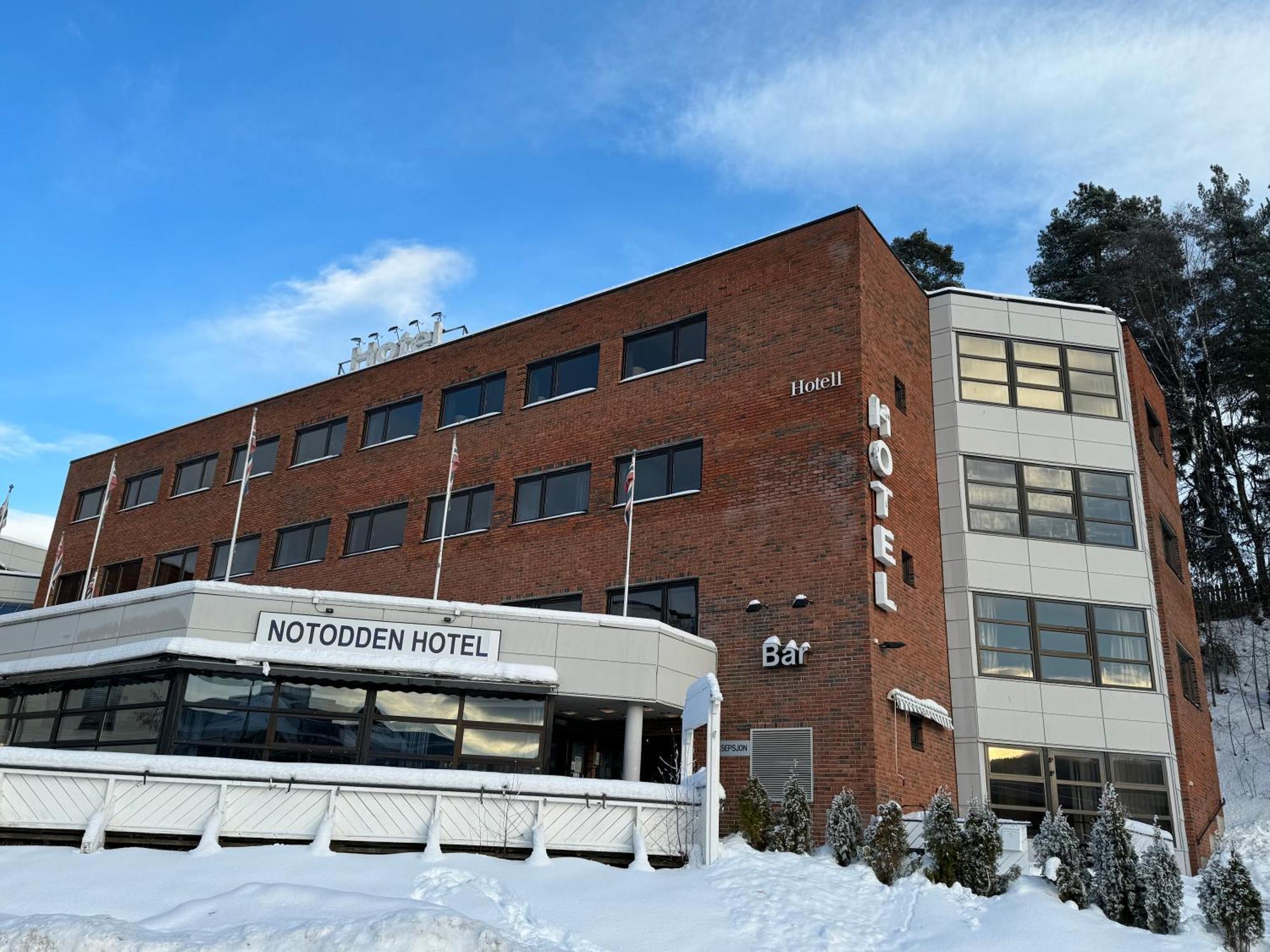 Notodden Hotel Buitenkant foto